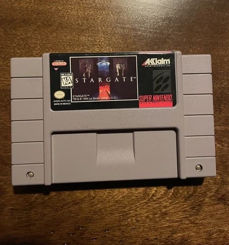 Stargate (Super Nintendo Entertainment System, SNES, 1995) Game Cartridge Only