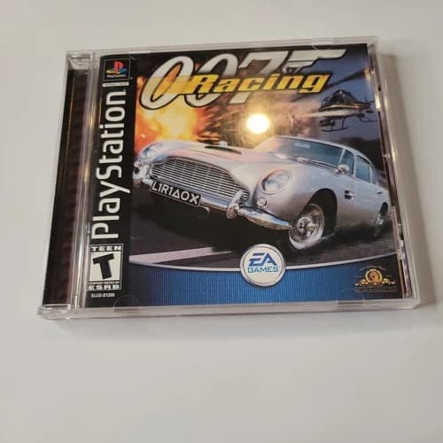 007 Racing - Sony PlayStation 1 (PS1) Complete in Box CIB Working/Tested