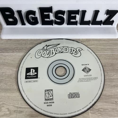 Cool Boarders Sony PlayStation PS1 Authentic Loose Disc Tested Retro