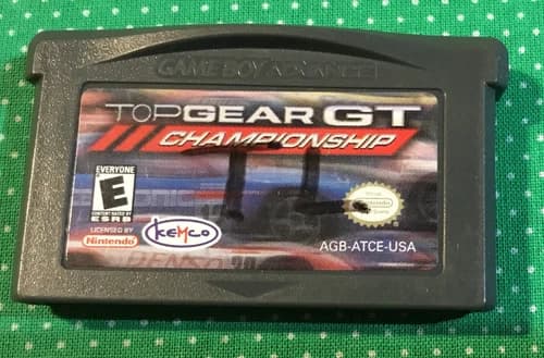Top Gear GT Championship (Nintendo GameBoy Advance, GBA) Cartridge Only Tested