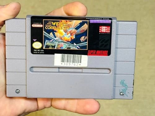 Wing Commander (Super Nintendo, SNES) Game - Authentic - Tested