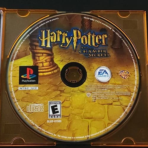 Harry Potter and the Chamber of Secrets (Sony PlayStation 1, 2002) PS1 Disc Only
