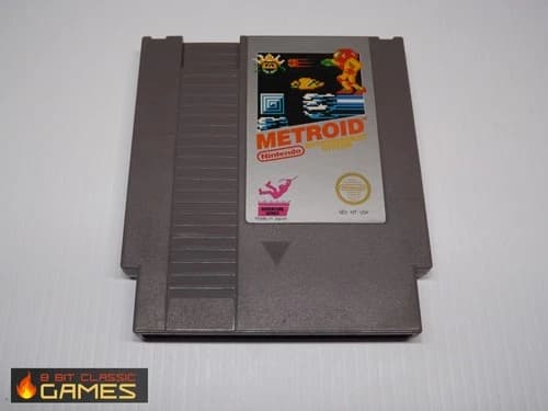 Metroid GAME ONLY - NINTENDO NES FAST SHIPPING! 521a
