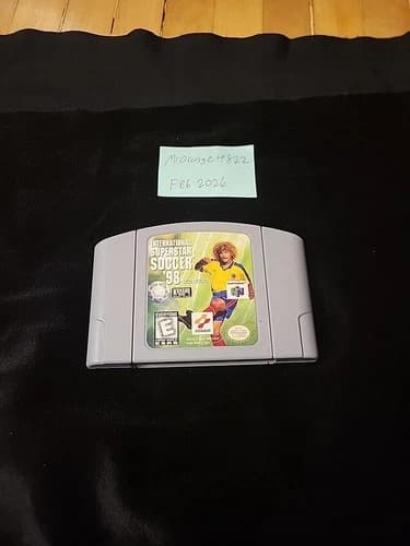 International Superstar Soccer '98 (Nintendo 64, 1998 N64)