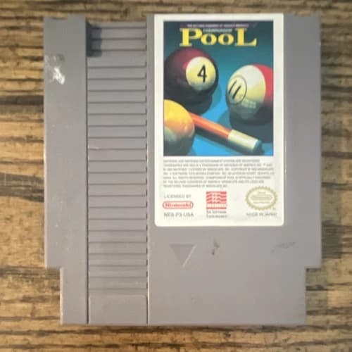 Mindscape Championship Pool Nintendo NES Game Cartridge NTSC-U/C US/Canada