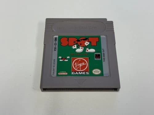 Spot: The Video Game (Nintendo Game Boy, 1990) ☆ Authentic ☆