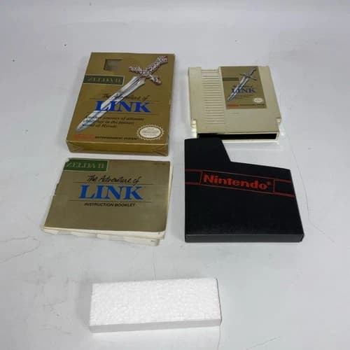 Zelda II: The Adventure of Link 2 NES Nintendo CIB Complete Authentic