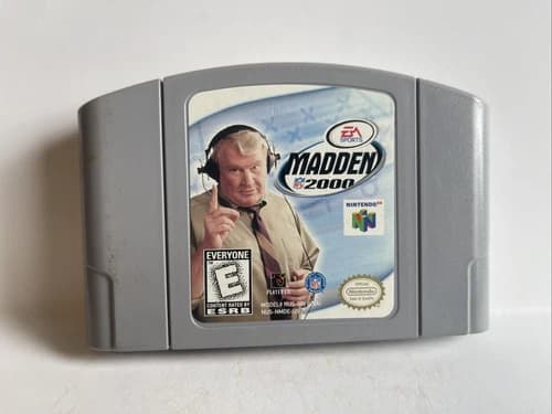 Madden NFL 2000 (Nintendo 64, N64) Cartridge Only OEM - Tested