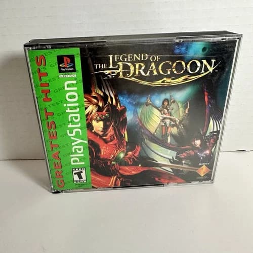 The Legend Of Dragoon (PlayStation 1 PS1, 2000) Complete CIB Manual TESTED