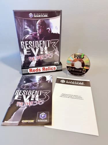 Resident Evil 3 Nemesis Nintendo GameCube Complete CIB Immaculate