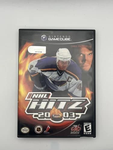 NHL Hitz 2003 (Nintendo GameCube, 2002) Complete With Manual