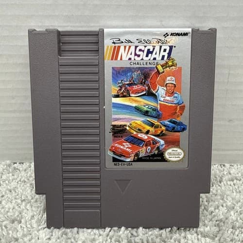 Bill Elliott's NASCAR Challenge (Nintendo Entertainment System, 1985) Tested