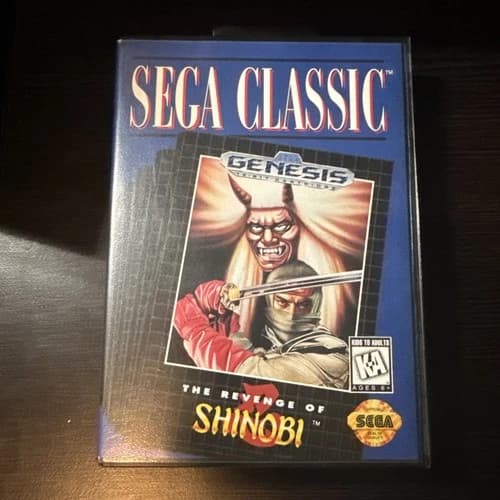 The Revenge of Shinobi for the Sega Genesis