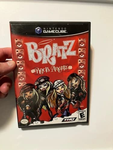 Bratz: Rock Angelz (Nintendo GameCube, 2005) CIB Complete w/ Manual - Tested