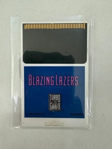 Blazing Lazers - TurboGrafx 16 - TG16 - HuCard only - Authentic