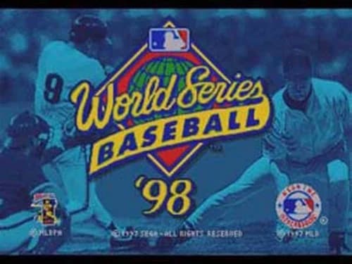 World Series Baseball 98 - Sega Genesis Game