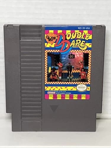 Original Double Dare Nintendo Entertainment System (NES), 1990 Game Cartridge