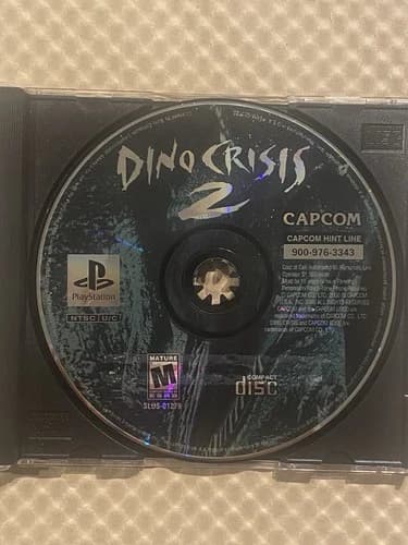 Dino Crisis 2 (Sony PlayStation 1, 2000) Disc Only Tested