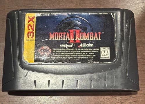 Mortal Kombat II (SEGA Genesis 32X) Authentic Cart Only