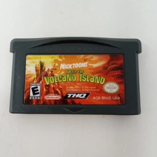 Nicktoons Battle For Volcano Island (Game Boy Advance) GBA Cartridge Only