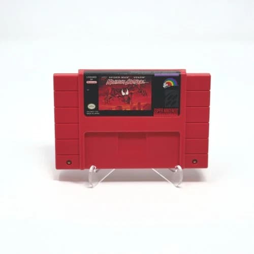 Spider-Man Maximum Carnage - Item Only - Very Good - Tested - SNES