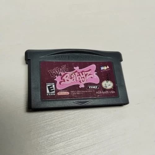 Game Boy Advance Bratz Babyz Game Only Cartridge Tested Works 2006 Nintendo