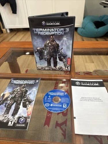 Terminator 3: The Redemption (Nintendo GameCube, 2004). Tested. CIB. Clean!
