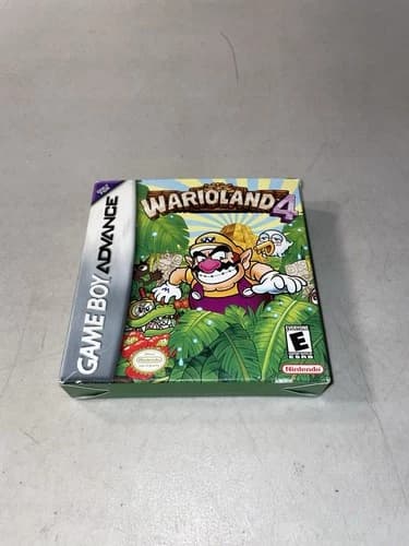 Wario Land 4 Game Boy Advance Complete CIB Authentic Tested