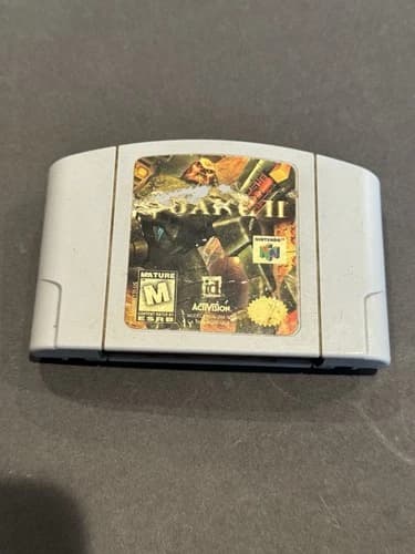 Quake II 2 Nintendo 64 N64 Authentic Cartridge