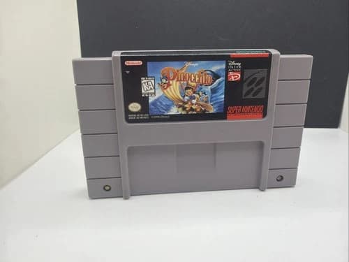 Pinocchio SNES, Authentic Game, Tested And Working