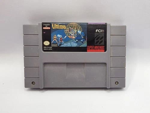 Ultima: Runes of Virtue II (Super Nintendo Entertainment System, 1994) Tested