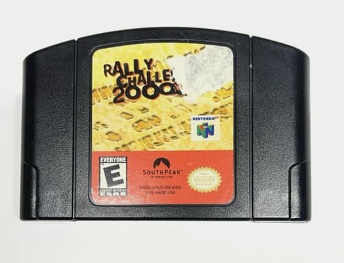 Rally Challenge 2000 (Nintendo 64) N64 TESTED