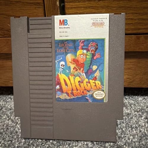 Digger T. Rock - Nintendo Entertainment System NES Tested Works
