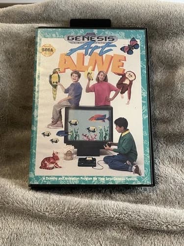 ART ALIVE - Sega Genesis Game Tested/Working
