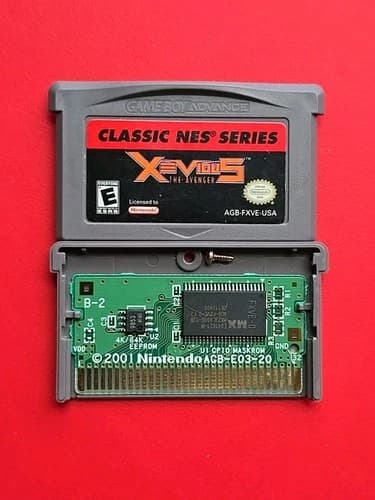Game Boy Advance Xevious The Avenger Classic NES Series Nintendo GBA Authentic