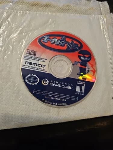I-Ninja (Nintendo GameCube, 2003) DISC ONLY Tested Works