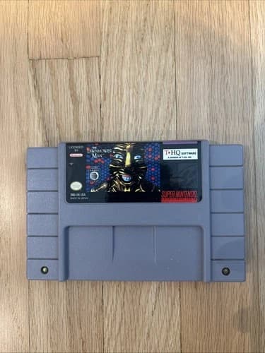 The Lawnmower Man (Super Nintendo SNES) Authentic, Game Cartridge Only Tested