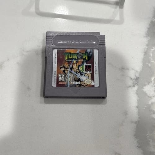 Turok: Battle of the Bionosaurs (Nintendo Game Boy, 1998) cartridge only