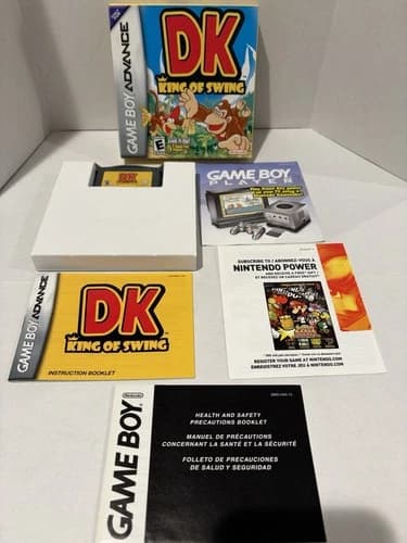 DK: King of Swing (Nintendo Game Boy Advance, 2005) CIB