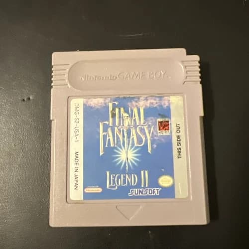 Final Fantasy Legend II for Nintendo Game Boy, Authentic 1991