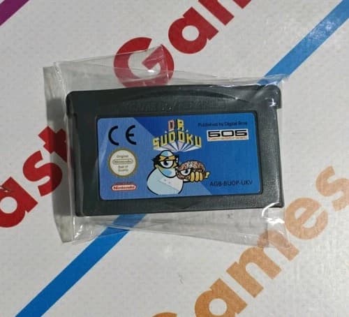 DR. SUDOKU NINTENDO GAMEBOY ADVANCE ITALIAN GBA CARTRIDGE