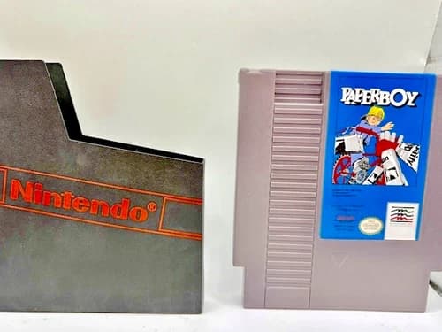 Paperboy NES Nintendo (1988) Authentic Game Cartridge