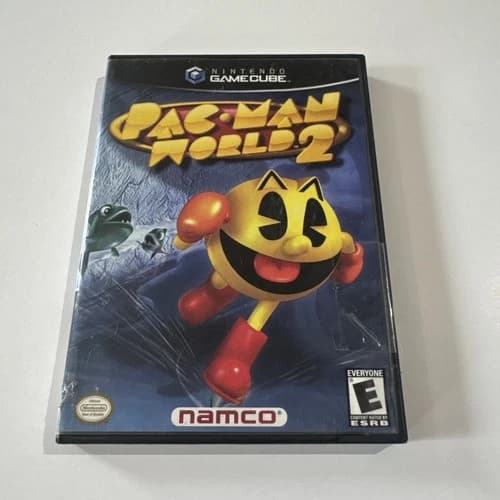 Pac Man World 2 Gamecube CIB Complete Black Label Nintendo 2001