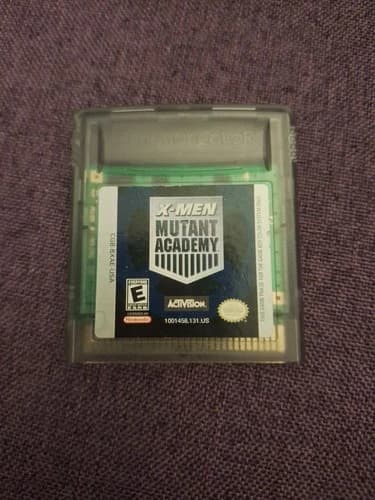 Game Boy Color X-Men: Mutant Academy Nintendo Gbc Tested