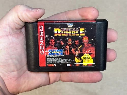 WWF Royal Rumble - Authentic (Sega Genesis) Game Cartridge - Tested