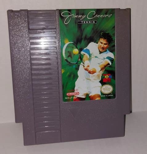 Jimmy Connors Tennis (Nintendo NES, 1993) - CART Only