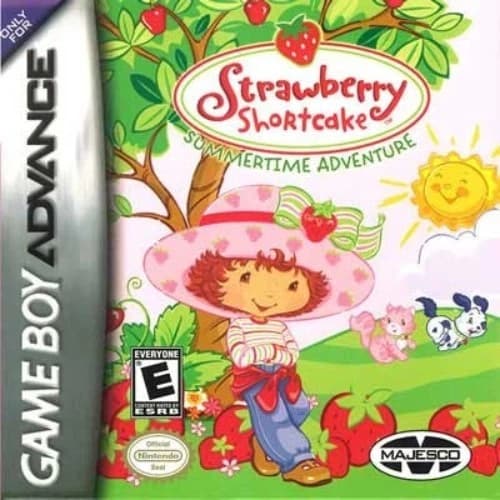 Strawberry Shortcake: Summertime Adventure - Game Boy Advance GBA Game