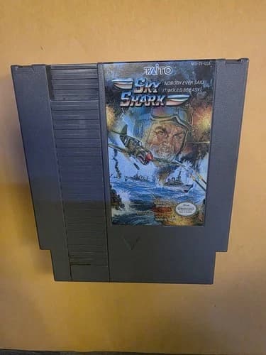 Sky Shark Shooter Nintendo NES Game Cartridge - Cartridge only