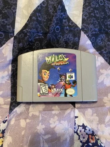 Milo's: Astro Lanes Nintendo N64 Game 64 Bowling