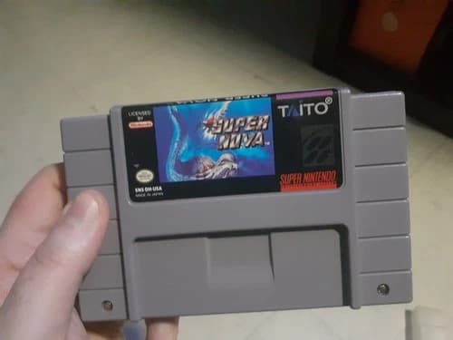 SNES Super Nova Authentic Game Loose. tested and works.